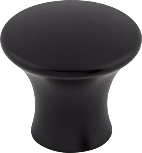 Top Knobs TK591SAB Mercer Collection 1-18 Oculus Round Medium Knob Sable