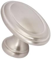 Symmetry Oval Knob Satin Nickel