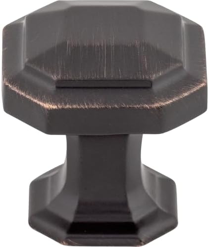 Elegant 1-18 Emerald knob Tuscan Bronze