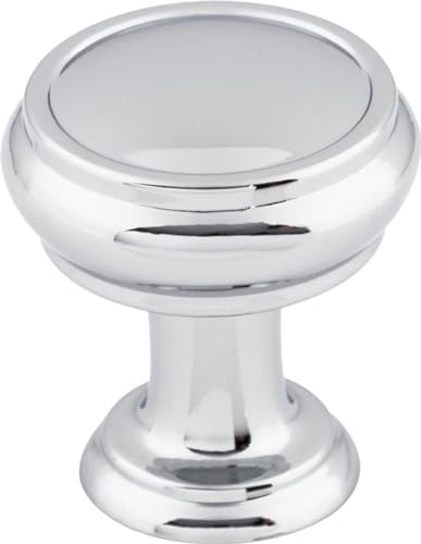Top Knobs Serene Round Knob Black 1