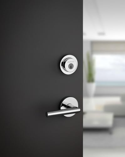Kwikset Milan Double Cylinder Deadbolt - Matte Black