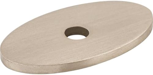Top Knobs TK58BSN Backplate Handle Pull