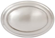Symmetry Oval Knob Satin Nickel