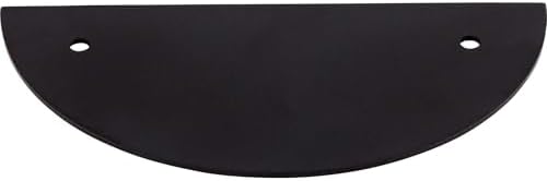 Top Knobs TK54BLK HandlePull Backplate - Flat Black