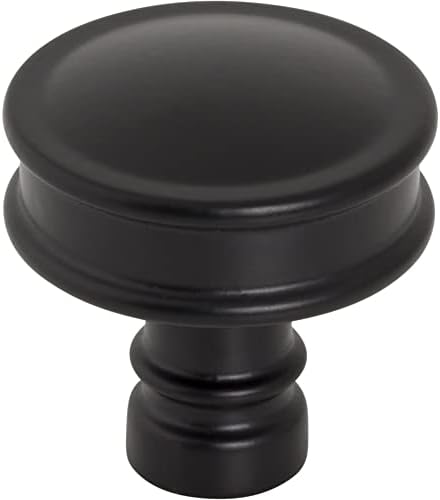 Top Knobs Cranford 1 14 Flat Black Knobs Durable Stylish and Reliable
