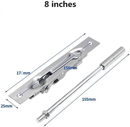 Secure Your Door with 304 Fireproof Stainless Steel Bolt