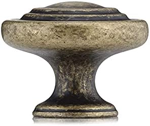 Richelieu Hardware - 1 516 inch Burnished Brass Trad Cabinet knobs
