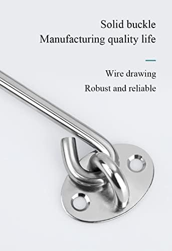 ZLOCYIVHESturdy Barn Door Latch 8in Durable Easy to Install
