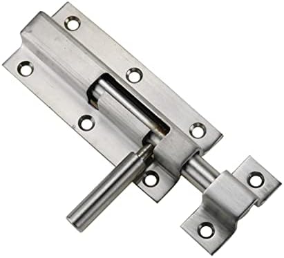 304 Stainless Steel Door Security Lock 1Pcs Brushed Surface
