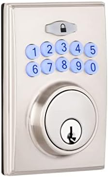 Sure-Loc DK201-MD Electronic Keyless Deadbolt with Chrome Finish