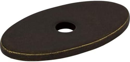 Top Knobs TK58BSN Backplate Handle Pull