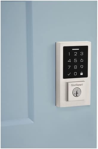 Kwikset 9270CNT-15S SmartCode Touchpad Deadbolt Satin Nickel