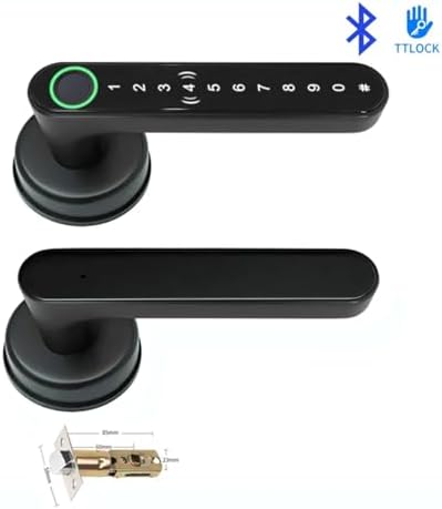 Secure Door Lock with Fingerprint RFID