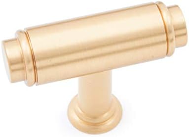 Elegant Satin Brass Knob