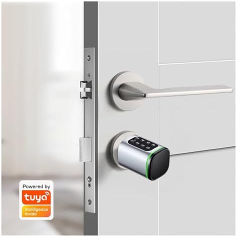 Tuya Smart Digital Door Lock with Adjustable Cylinder