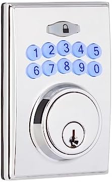 Sure-Loc DK201-MD Electronic Keyless Deadbolt with Chrome Finish