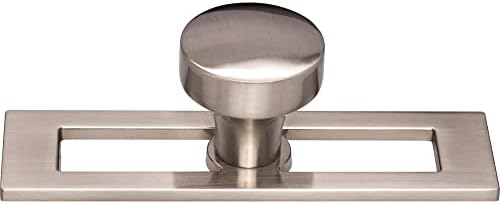 Top Knobs TK901BLK Mushroom Cabinet Knob 1-14 Inch