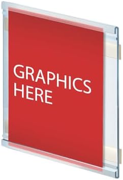 Azar Displays10-Pack of 6x6 Adhesive-Back Nameplates
