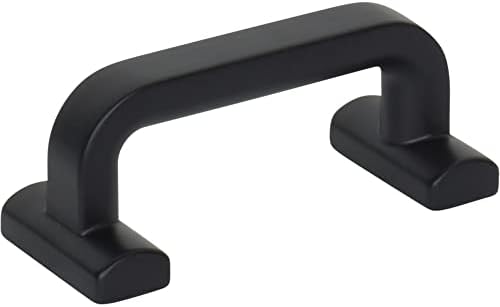 Top Knobs Harrison Pull 2 12-Inch Flat Black Cabinet Hardware