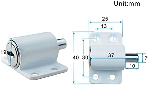 AMAZWI Sliding Window Theft Lock Aluminum Alloy Deadbolt