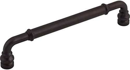 Top Knobs Brixton Cabinet Pull 6 516 C-C Flat Black