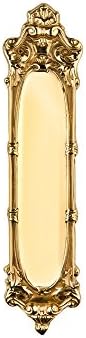 Nostalgic Warehouse Louis Push Plate - Polished Brass - 701041
