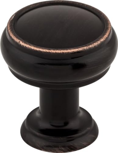 Top Knobs Serene Round Knob Black 1