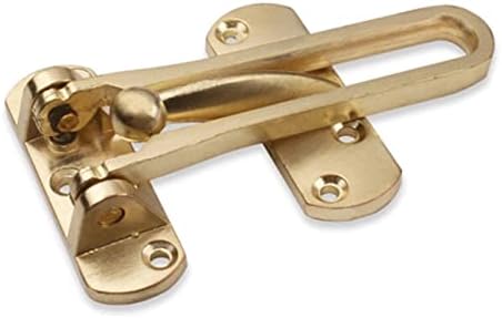 ZLOCYIVHE Safety Lock Snake Chain Bracket Set Silver Door Latch Guard