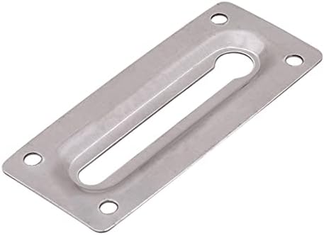 Stainless Steel Door Lock Silver Durable and Secure Door Protector