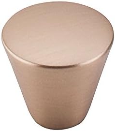 An Amazing Top Knobs 1-116 Cone Knob in Brushed Bronze