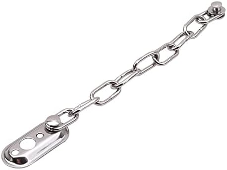 Stainless Steel Door Lock Silver Durable and Secure Door Protector