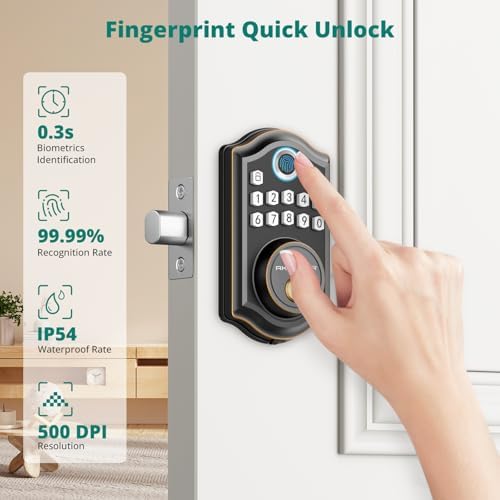 DS10 Fingerprint Door Lock