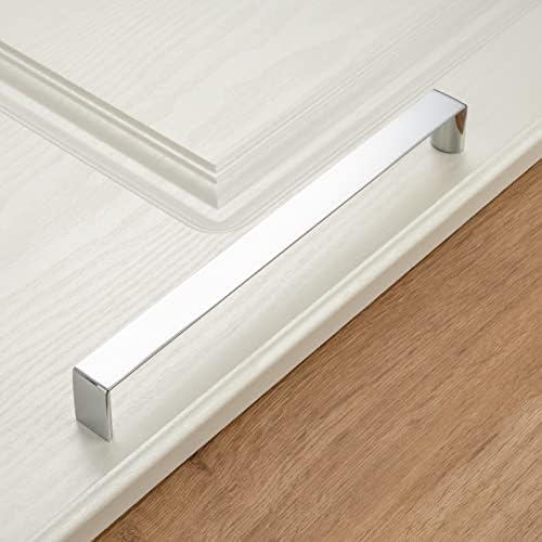 Sturdy 6-Piece Chrome Cabinet Pull