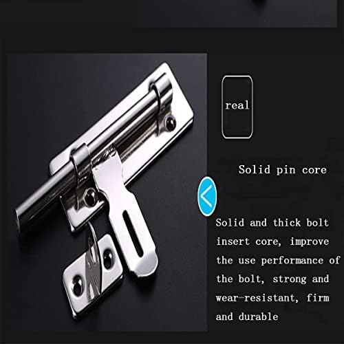 Quickship Slide Bolt Door Lock Hasp for Garden Shed Doors