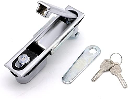 AMAZWI Adjustable Lever Deadbolt Locks Doors Latch with Keys