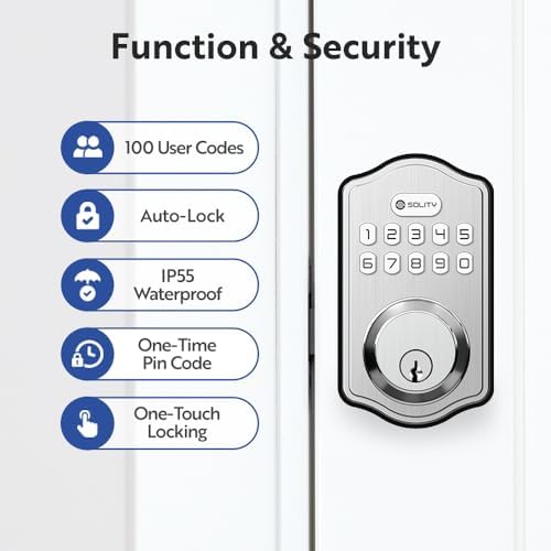 Secure Convenient Smart Deadbolt Lock