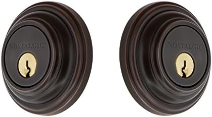 Nostalgic 703951 Deadbolt Timeless Bronze