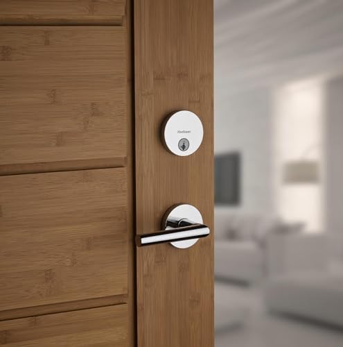 Kwikset Uptown Slim Round Deadbolt with SmartKey Security