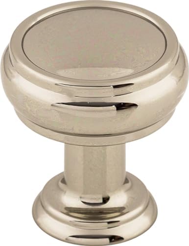 Top Knobs Serene Round Knob Black 1