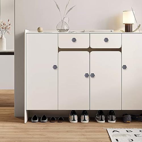Sturdy Hexagon Cabinet Knobs Durable Aluminum Handles for Kitchen Bathroom Use