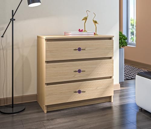 8-Piece Retro Knobs Set for Dressers