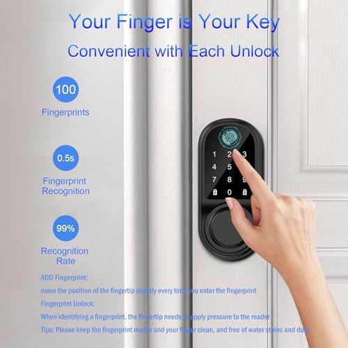 Smart Touchscreen Door Lock