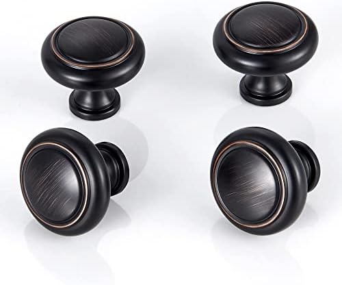 Oil Rubbed Bronze Cabinet Knobs 10 Pack 12 Inch