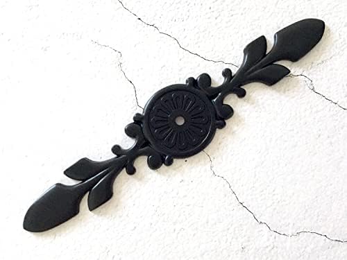 Black Back Plate for Drawer Knob and Cabinet Hardware