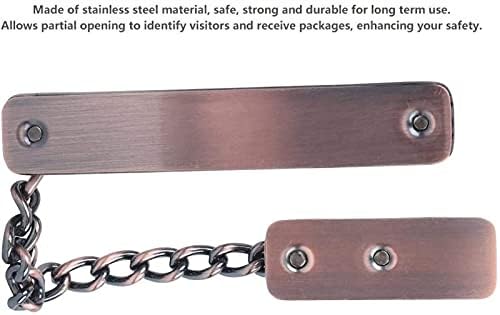 AMAZWI Door Chain Stake Secure Easy