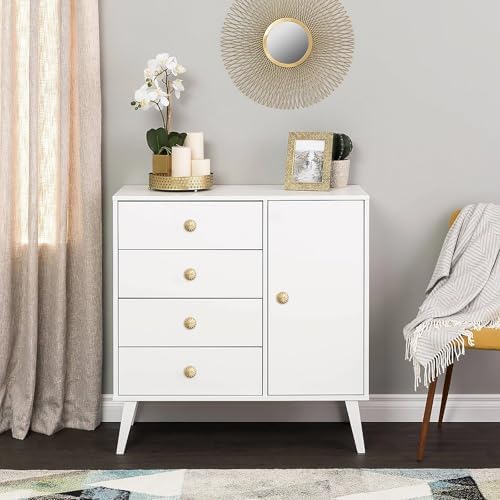24-Piece Gold Cabinet Knobs Set for Drawers Cabinets