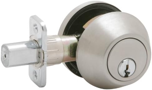 Ds Schlage Dexter by Schlage JD60V630 - SATIN STAINLESS DEADBOLT