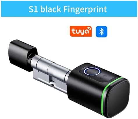 Tuya Smart Digital Door Lock with Adjustable Cylinder