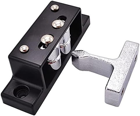 Black Touch-Type Double Roller Deadbolt Lock