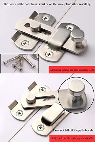 ZLOCKING 70mm Stainless Steel Door Lock